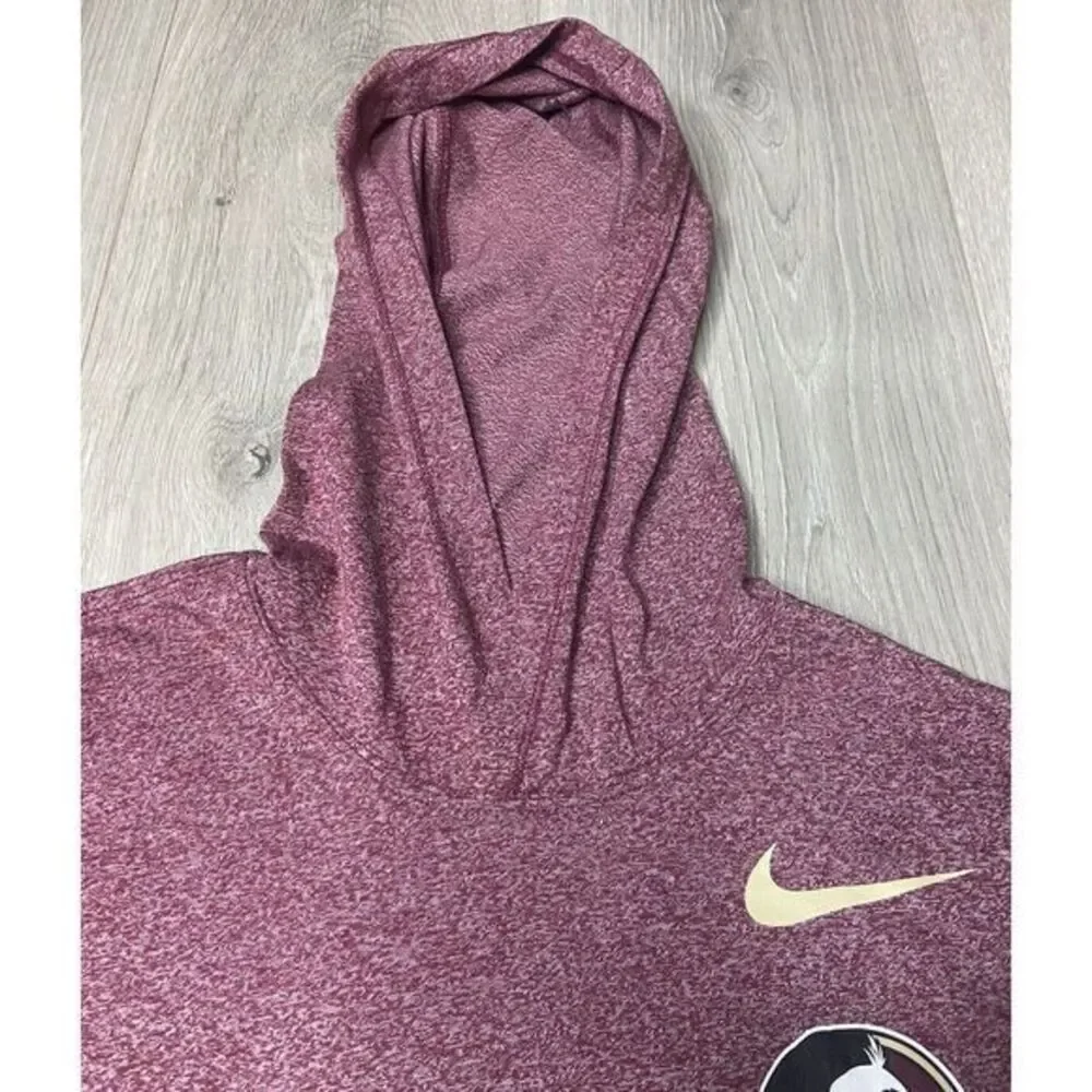 Florida State University FSU Shirt Hoodie Women Small Red Seminoles‎ Spell out